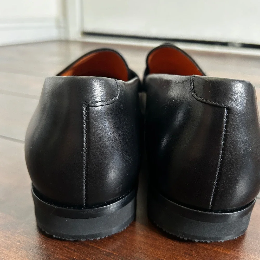 NWOB Wolf & Shepherd Ringer Penny Loafer‎ Men's 11.5 Black Minimalist Old Money